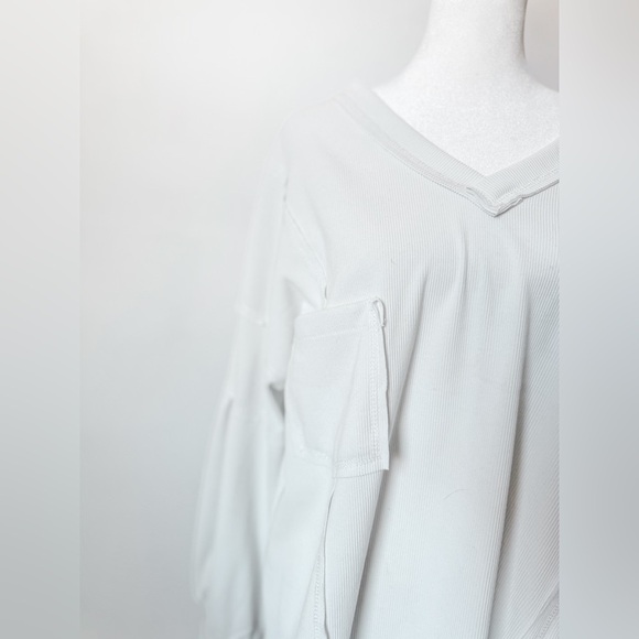 BTFBM White Long Sleeve Top - Picture 9 of 13